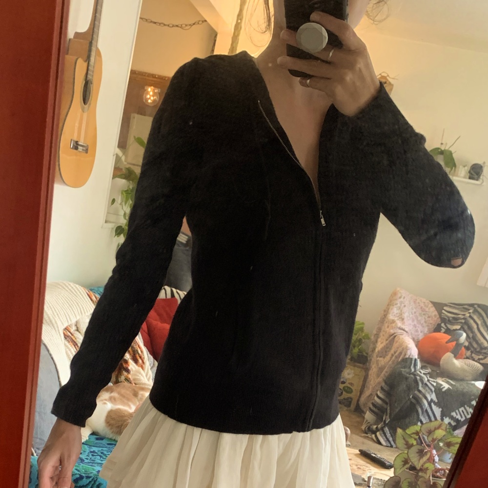 Saks Fifth Ave Cashmere Hoodie - Has a hole!